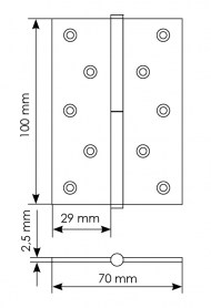 MSD-100X70X2.5